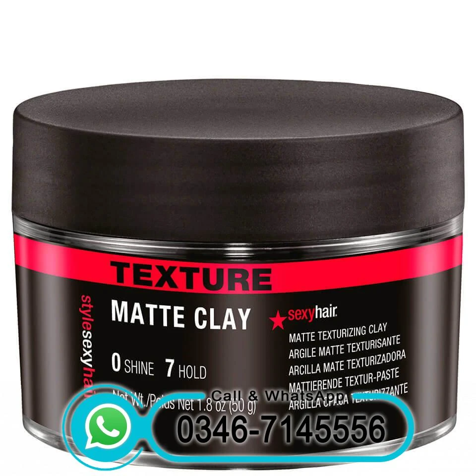 Sexy Hair Matte Clay Matte Texturing Clay 50g