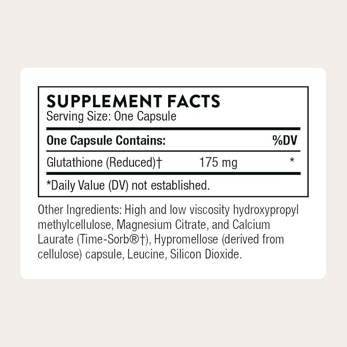 THORNE Glutathione-SR Sustained-Release Antioxidant 60 Capsules in Pakistan thumbnail 2
