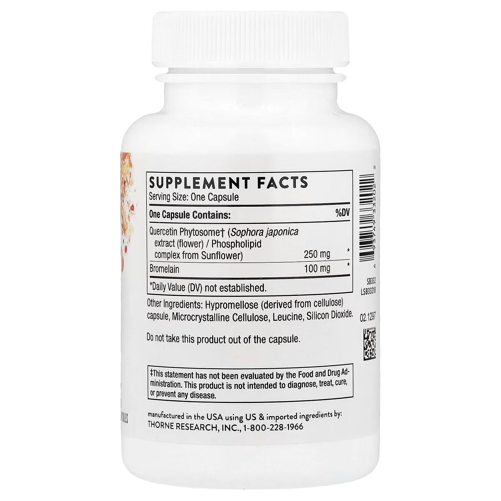 Thorne Quercetin Complex 60 Capsules in Pakistan thumbnail 2