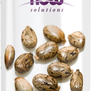 NOW Foods Solutions Castor Oil 100% Pure Versatile Skin Care Multi-Purpose Skin Softener 16-Ounce