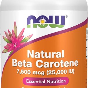 Now Foods Beta Carotene (Natural) - 180 Softgels