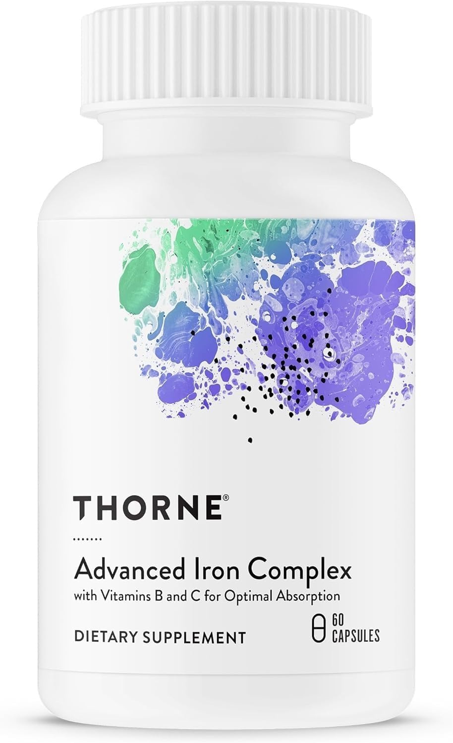 THORNE Advanced Iron Complex Chelated Iron Supplement 60 Capsules in Pakistan