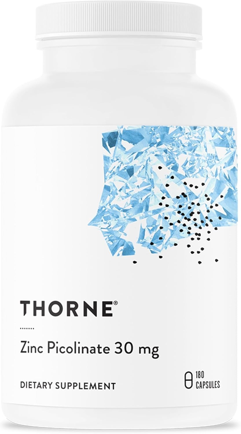 THORNE Zinc Picolinate 30 mg Highly Absorbable Zinc 60 Capsules in Pakistan