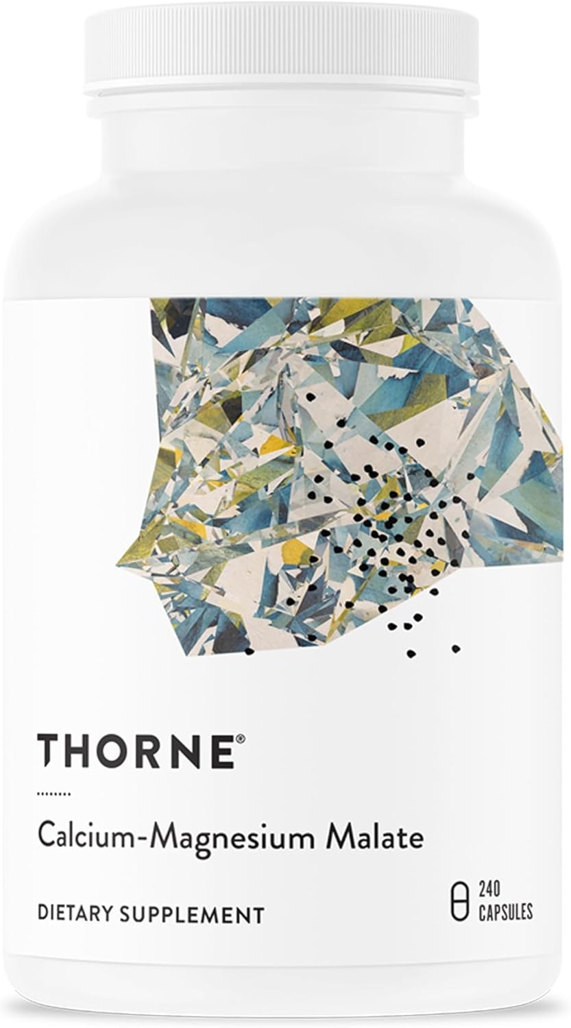 THORNE - Calcium-Magnesium Malate - Optimally Absorbed Magnesium & Calcium 240 Capsules