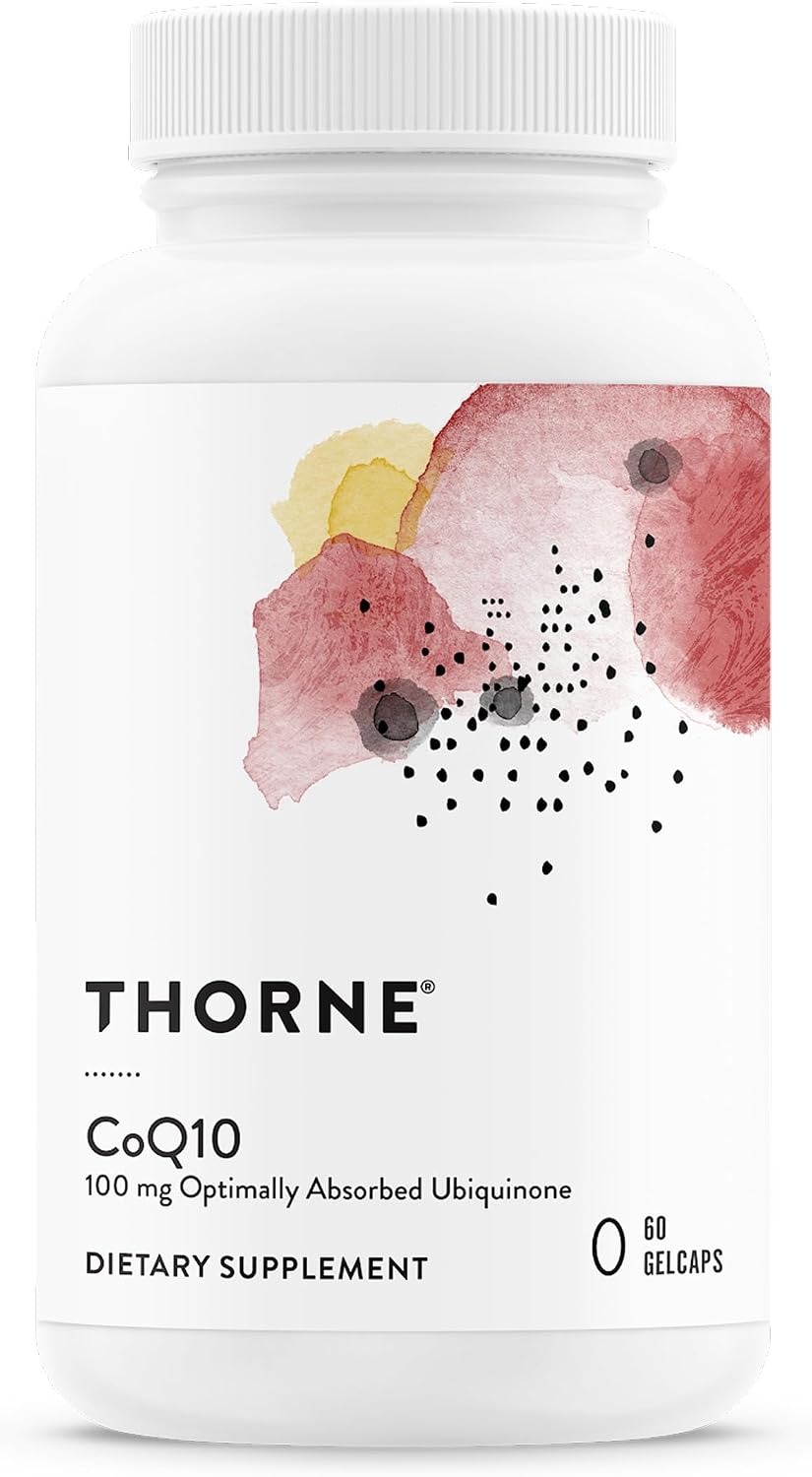 THORNE CoQ10 100 mg Optimally Absorbed Ubiquinone 60 Softgels in Pakistan