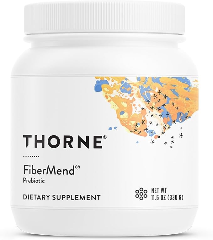 THORNE FiberMend Prebiotic Fiber Powder with Antioxidants 30 Servings