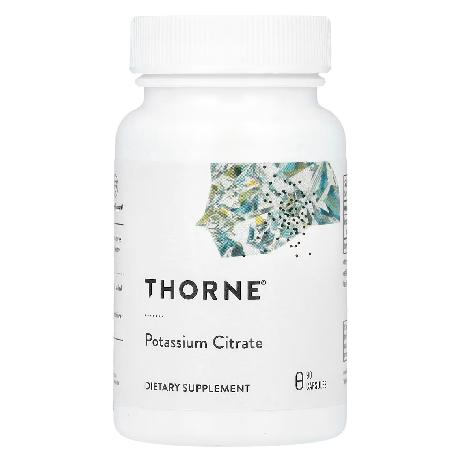 THORNE Potassium Citrate Essential Electrolyte Supplement for Muscle 90 Capsules