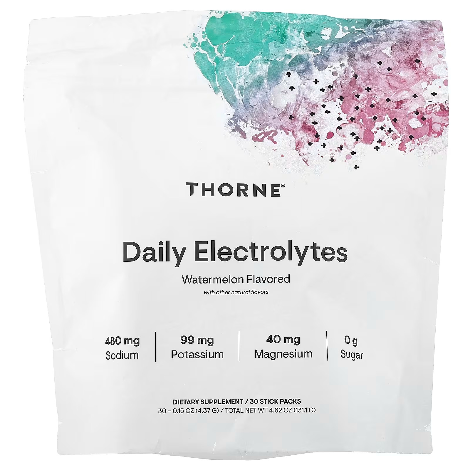 Thorne Daily Electrolytes Watermelon 30 Stick Packs in Pakistan