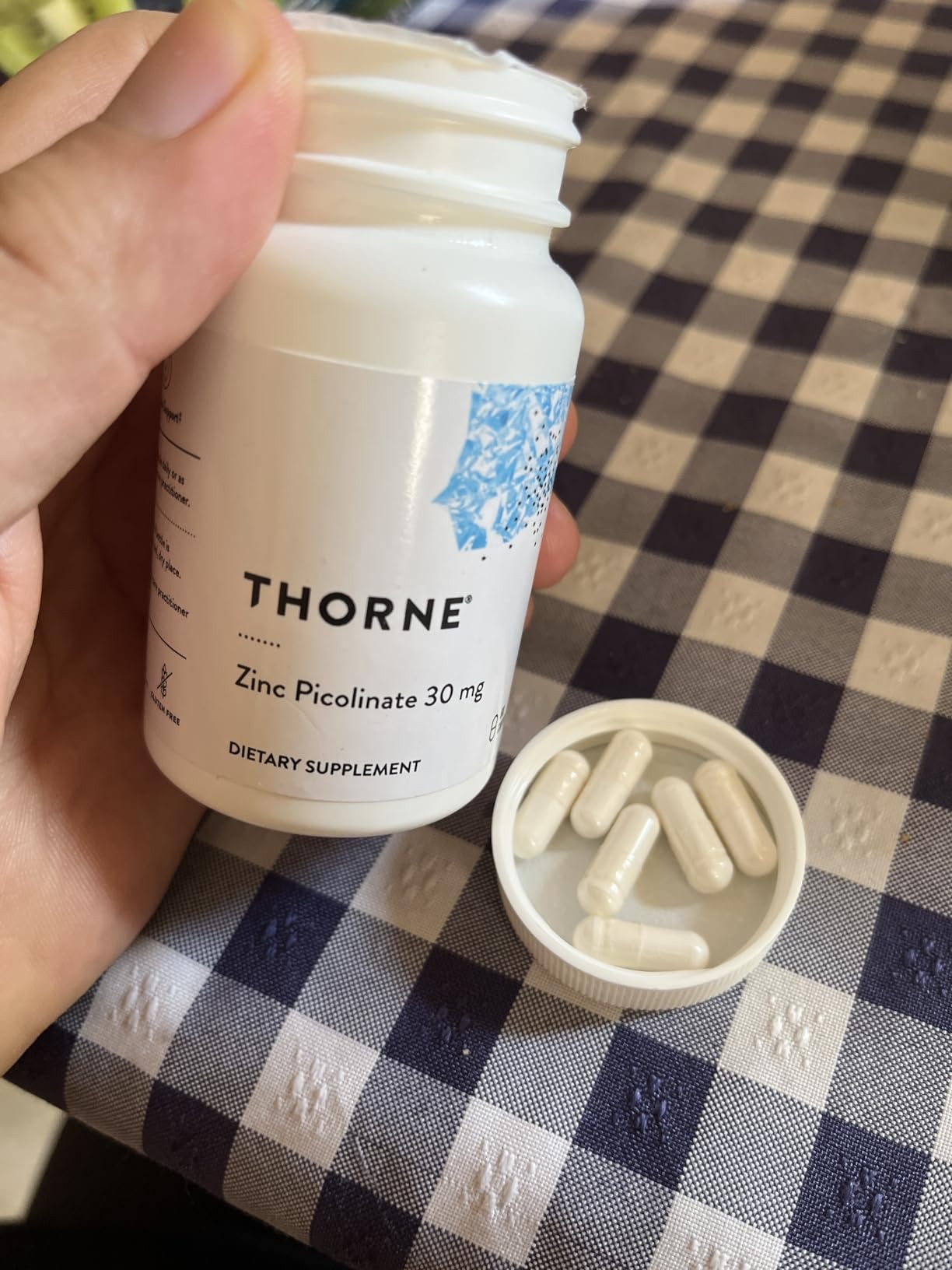 THORNE Zinc Picolinate 30 mg Highly Absorbable Zinc 60 Capsules in Pakistan thumbnail 4