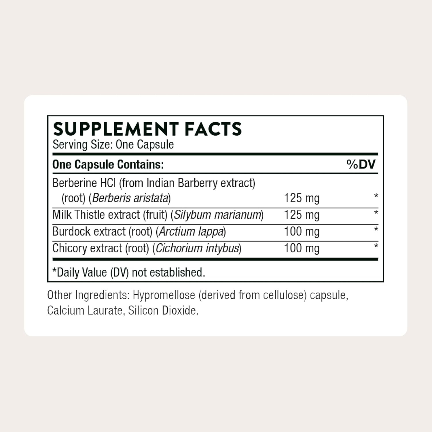 THORNE Liver Cleanse Berberine HCl & Milk Thistle 60 Capsules in Pakistan thumbnail 5