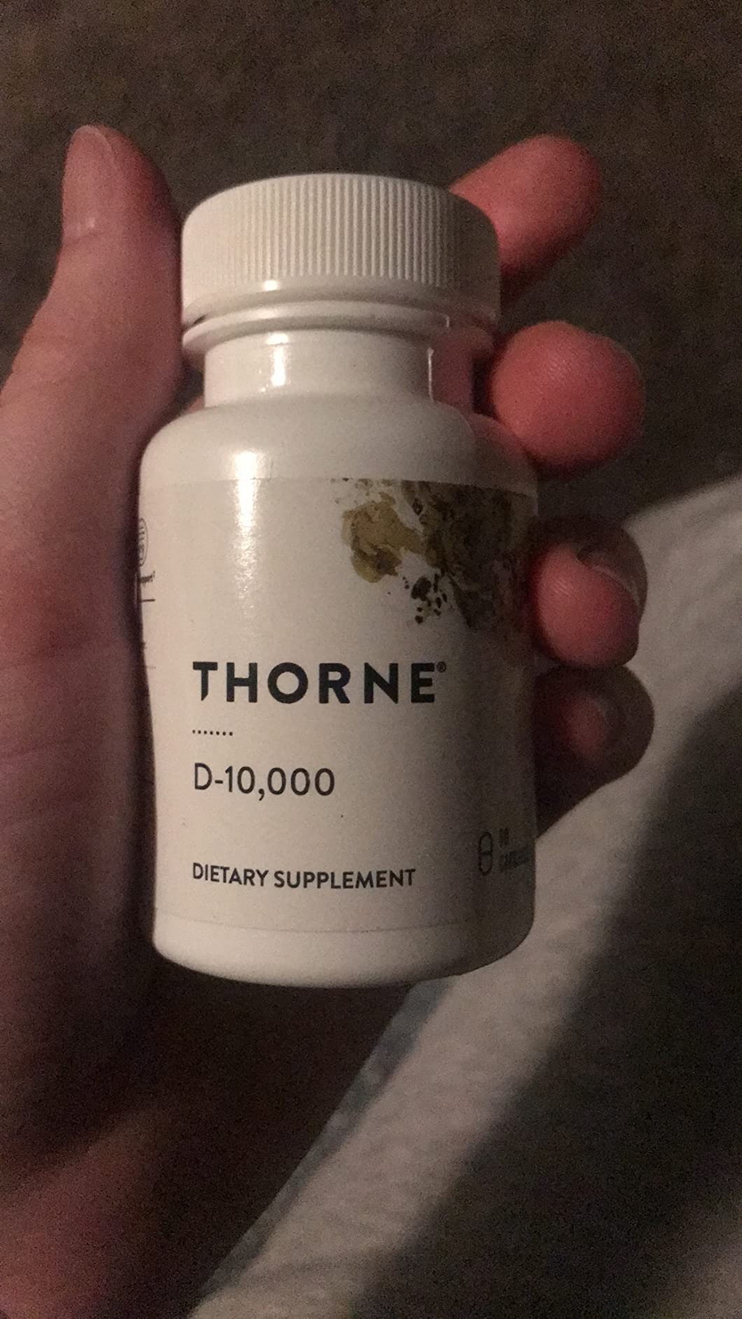 THORNE Vitamin D-10,000 Vitamin D3 Supplement 10,000 IU 60 Capsules in Pakistan thumbnail 2