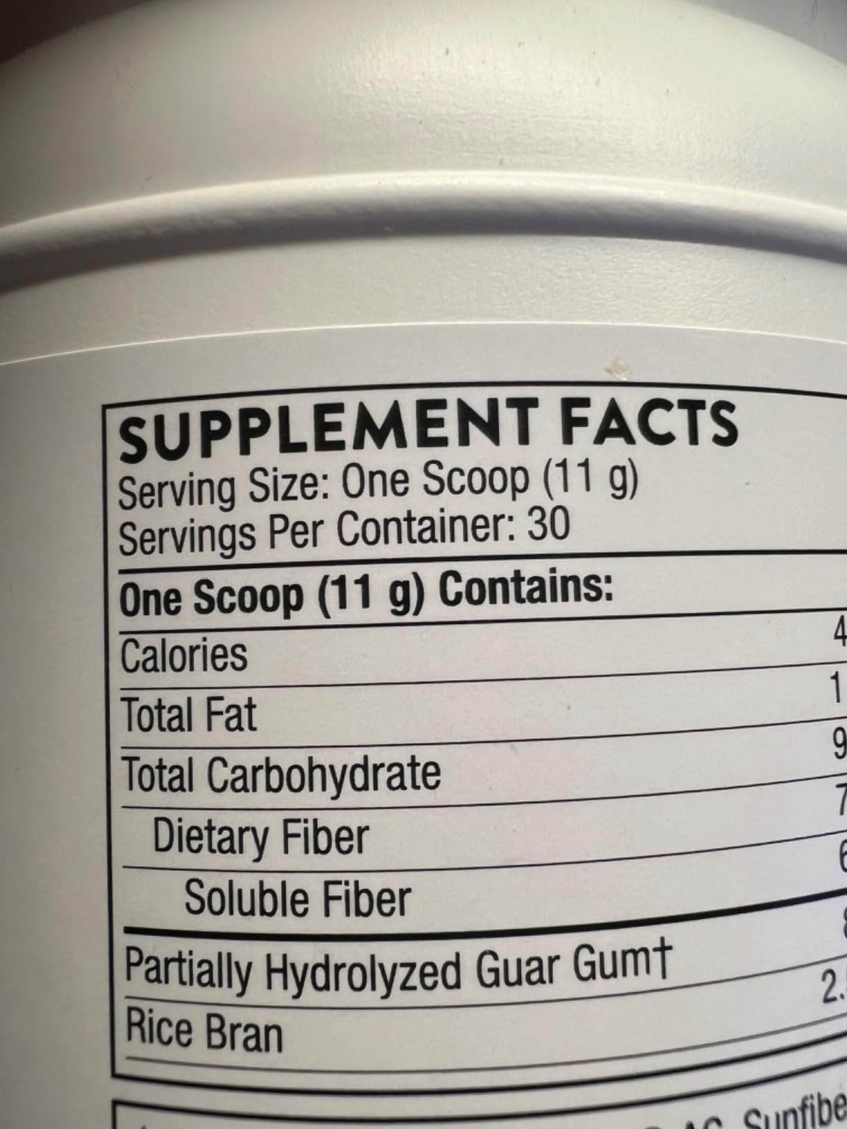 THORNE FiberMend Prebiotic Fiber Powder with Antioxidants 30 Servings thumbnail 3