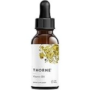 Thorne Vitamin D + K2 Liquid with a Metered Dispenser 600 Servings Vitamins D3 &amp; K2 (MK-4)