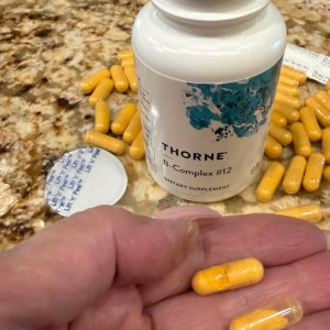 THORNE B-Complex #12 8 Active B Vitamins &amp; Choline 60 Capsules in Pakistan