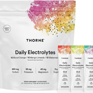 THORNE Daily Electrolytes Electrolyte Powder Drink Mix 30 Stick Packs in Pakistan