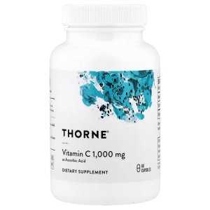 THORNE Vitamin C 1,000 mg Ascorbic Acid Supplement 60 Capsules in Pakistan