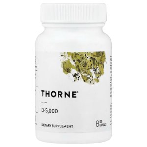THORNE Vitamin D-5,000 Vitamin D3 Supplement 5,000 IU 120 Capsules in Pakistan