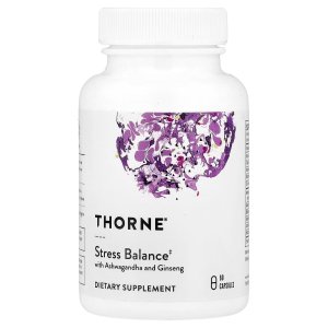 THORNE Stress Balance KSM-66 Ashwagandha Ginseng &amp; Active B6 60 Capsules in Pakistan